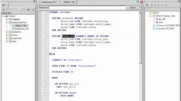 Displaying all rows of data from a table to a form