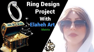 How to make Diamond Ring with Matrix 9 software Jewelry design CAD || Rino || Matrix Tutorial