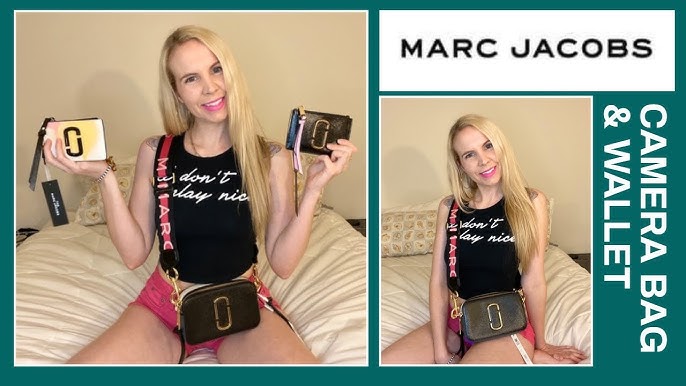 Unboxing & Review Marc Jacobs Logo Strap Snapshot Small Camera Bag  #marcjacobs #snapshotbag 