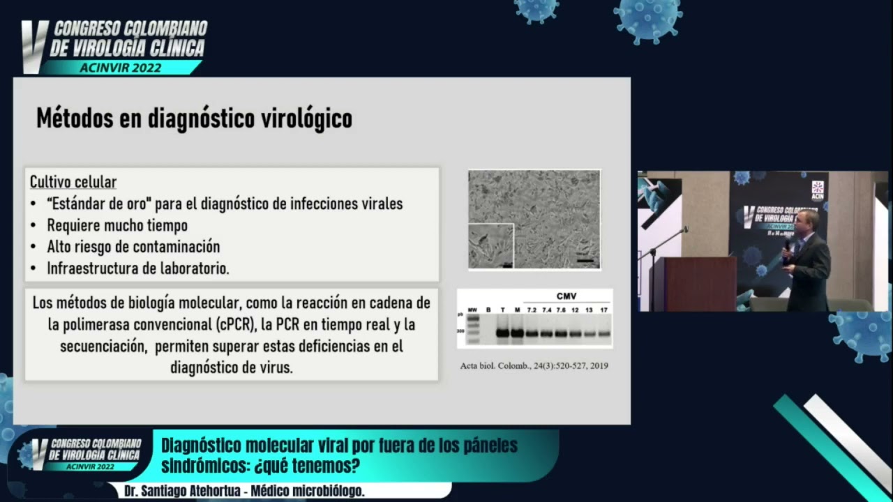 Diagnóstico molecular viral por fuera de paneles sindrómicos: ¿Qué tenemos? - Dr. Santiago Atehortúa