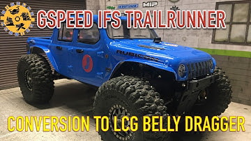 1/10 Scale RC: Jeep Gladiator(Element IFS Trailrunner) | Ep 1 - Conversion to Gspeed LCG Cheater Rig