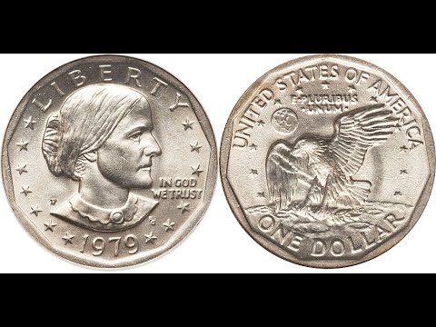 1979 Wide Rim Near Date Susan B Anthony Dollar Rare? Valuable? Close Date