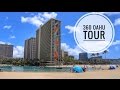 HAWAII-Samsung Gear 360 (Oahu) Waikiki Beach 4K