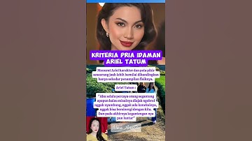 Pria IDAMAN Ariel Tatum