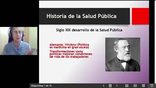 Historia de la SP  Salud Pública