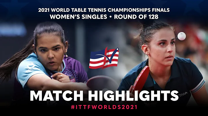 Adriana Diaz vs Aikaterini Toliou | 2021 World Table Tennis Championships Finals | WS | R128