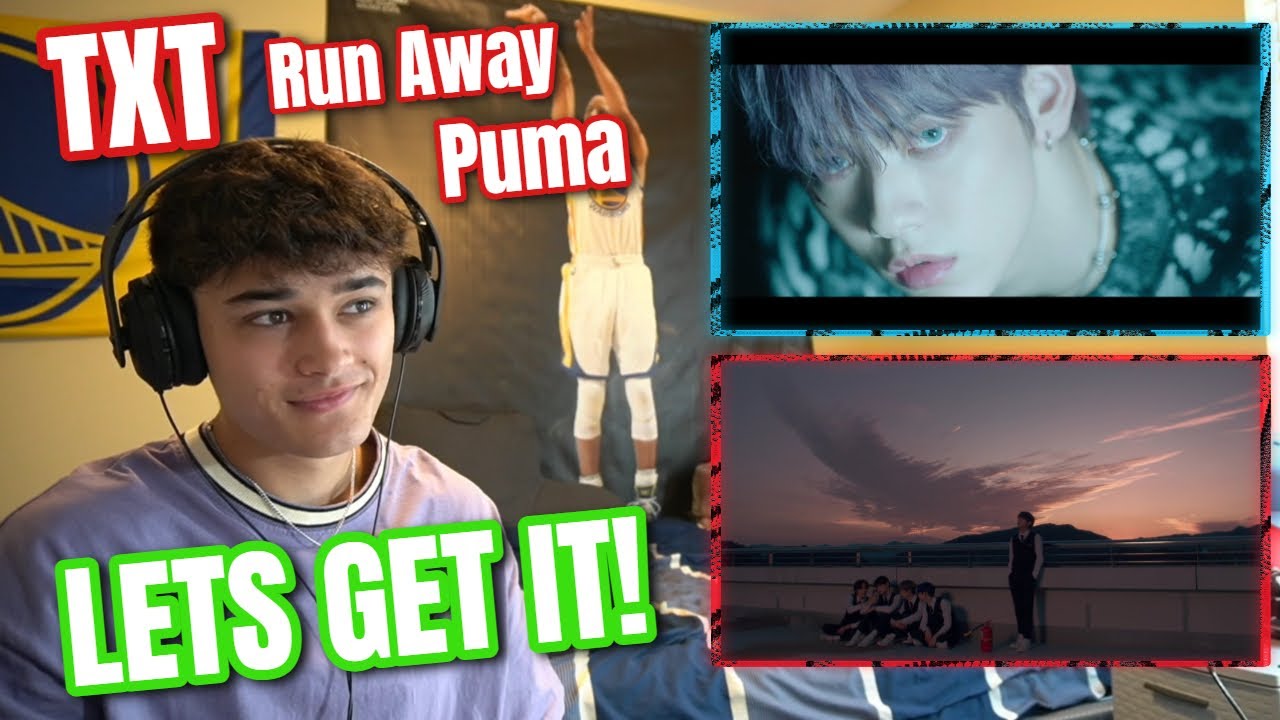 TXT 'Run Away' & 'Puma' MV REACTION!