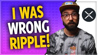I was WRONG about Ripple XRP... | Whats Next For Cardano?