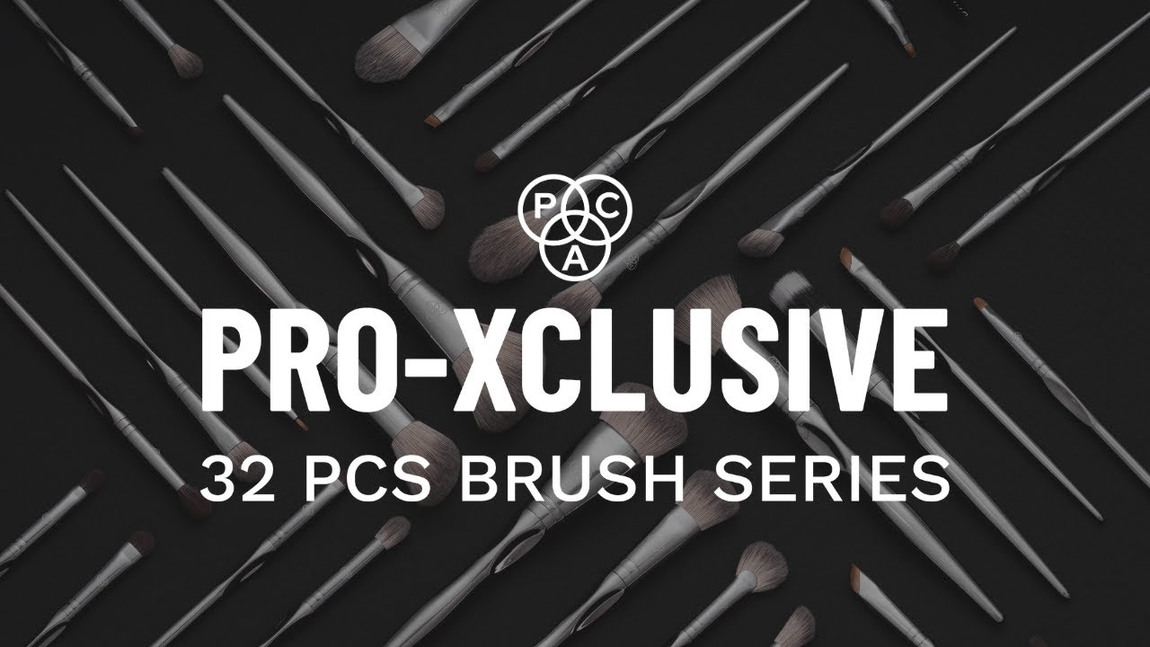 PRO-XCLUSIVE 32 BRUSH SERIES | A 32 PREMIUM VEGAN MAKEUP BRUSHES FOR PROFESSIONALS!  