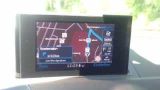 Audi A3 Sportback Modelljahr 2014 Navigation Im Kleinen Mmi