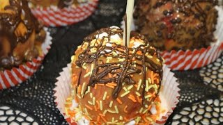 Easy Microwave Caramel Apples