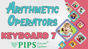 Grade 7 Computer/Keyboard Lecture 4 Arithmetic Operators by PIPS School System HFD
