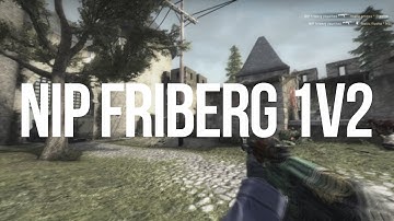 Nip Friberg Cobblestone 1v2 Clutch vs Fnatic