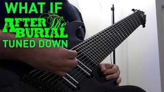 what if after the burial tuned down? 10 string guitar riff compilation