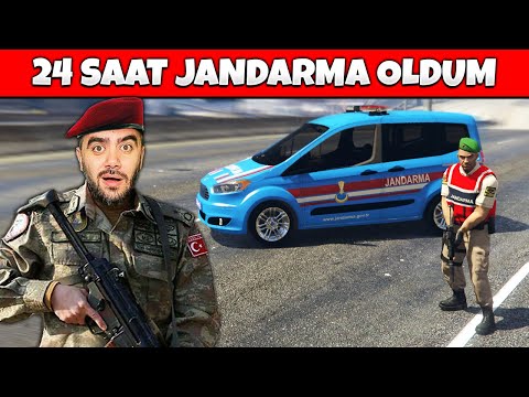 DIŞARI ÇIKMAK ARTIK YASAK 24 SAAT JANDARMA OLDUM - GTA 5 MODS