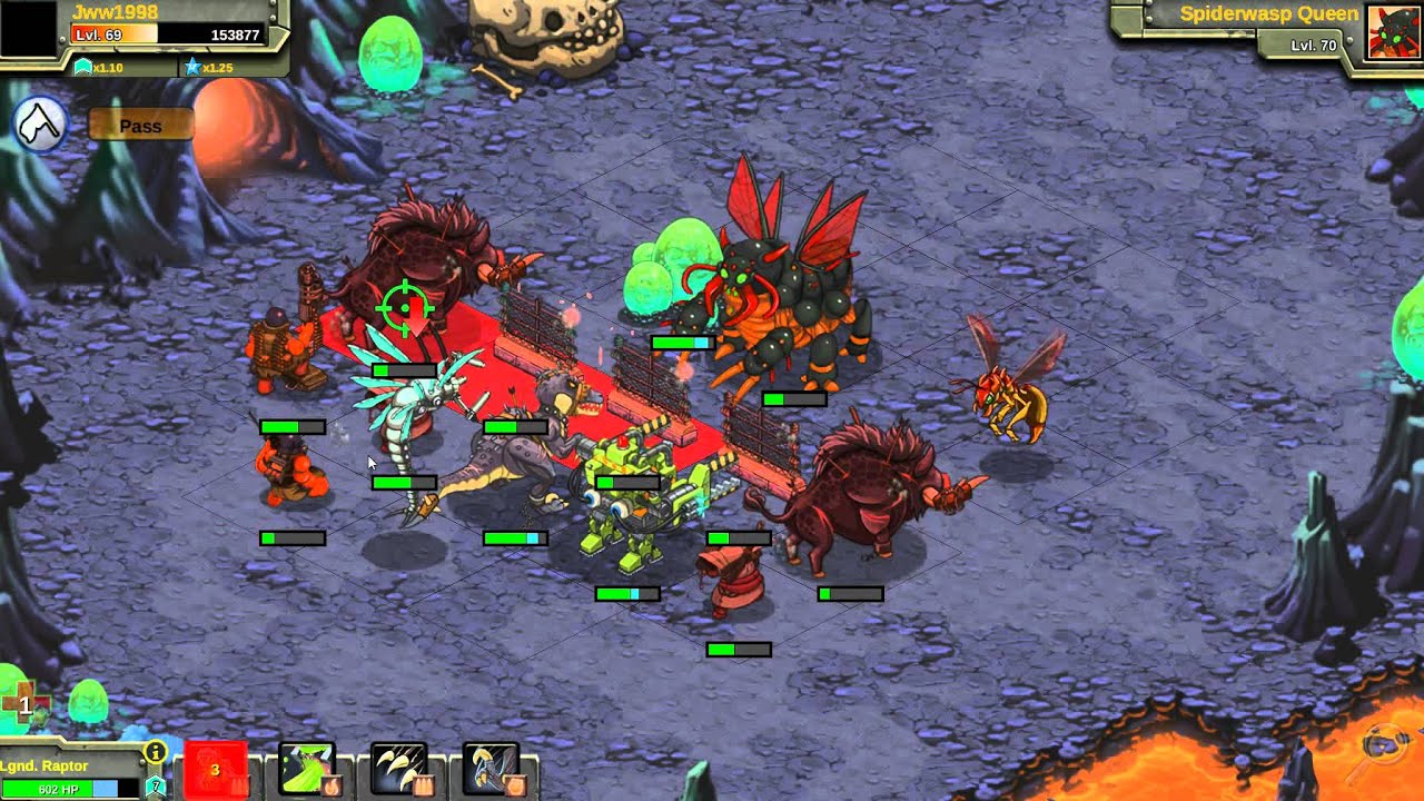 Battle Nations: Spiderwasp Queen (Level 70)