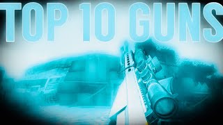 Bullet Force Top 10 Guns Youtube