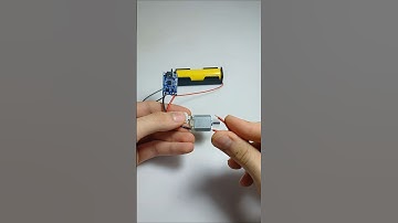 Auto-Cutoff Motor Protection Circuit! #diy #inventions #dcmotor #lithiumbattery #shorts #shortvideo