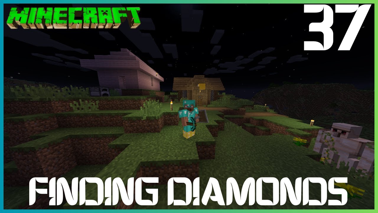 Finding Diamonds | Minecraft | First Ever Playthrough | Part 37 - YouTube