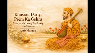 Khusrau Dariya Prem Ka Gehra Female Version Amir Khusrau Hindavi & Persian Sufi Kalam