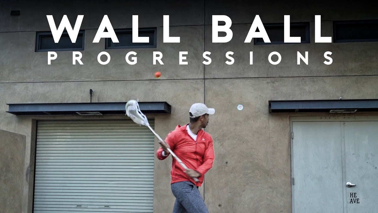 Lacrosse Wall Ball Progressions YouTube