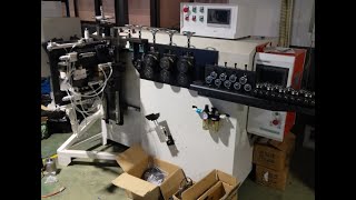 Automatic Intermediate Frequency Square Wire Ring Making with Butt Welding Machine