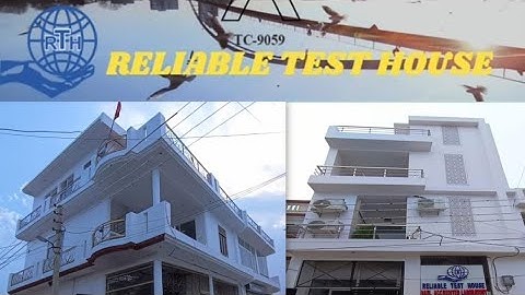 Water Testing Lab ( Reliable Test House) Mob: 08953199910 Email; reliabletesthouse@gmail.com