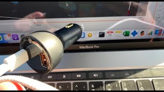 Автомобильное зарядное устройство для MacBook Pro