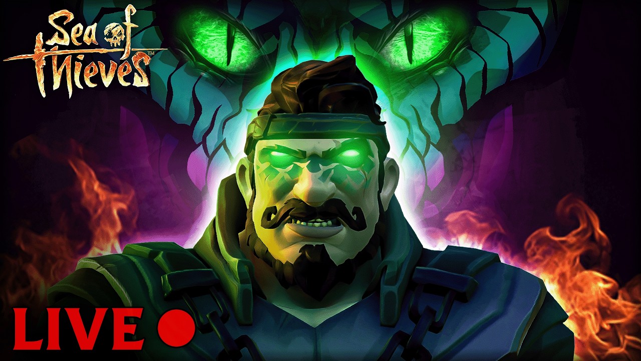LIVE - 😈 100 Days as a VILLAIN in SoT (Day 20-40) | Return of the Himbo
