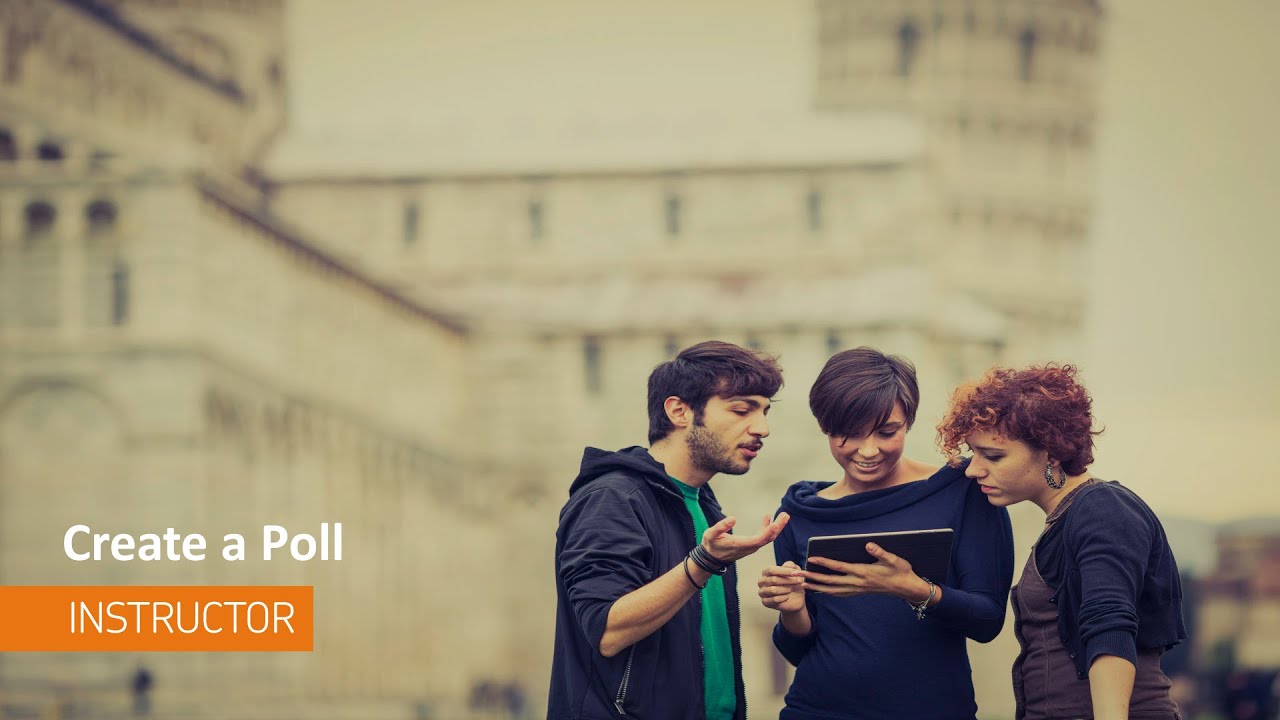Capture™ 9.2 - Create a Poll - Instructor - Capture™ 9.2 - Create a Poll - Instructor
