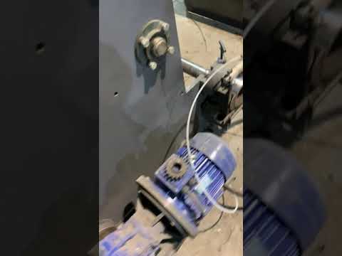 Тестовый запуск системы горячей перфорации БОПП пленок.