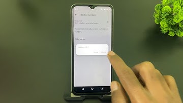 Realme narzo N53 me Blacklist se number kaise nikale