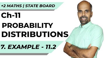 12th | eg. 11.2  | Probability Distributions | Chapter 11 | State Board | ram maths