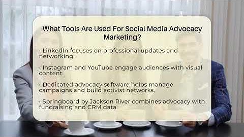 What Tools Are Used For Social Media Advocacy Marketing? - Everyday-Networking