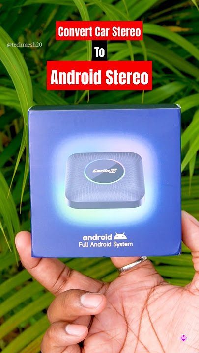 Convert Normal Car Stereo To Android Stereo With This Device 🔥 #shorts #youtubeshorts #carlinkit