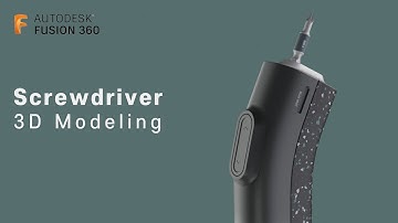 Fusion360 Screwdriver 3D modeling | 퓨전360 Screwdriver 3D 모델링