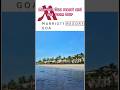 MARRIOTT GOA RESORT and spa room tour #shorts #travel