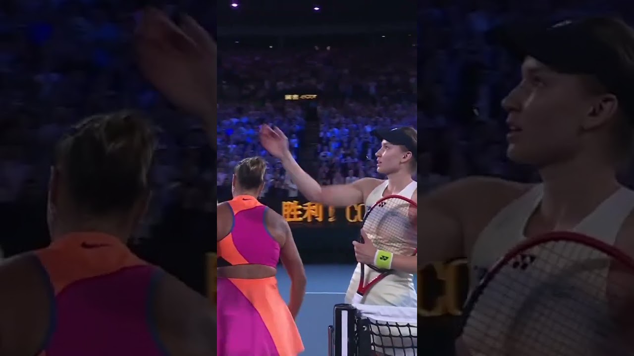 REDEMPTION FOR ELENA RYBAKINA 🤩 She overcomes her 2023 final heartbreak to take the 2026 title 🇦🇺🏆