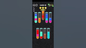 color water sort 3D level 96