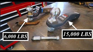 $40 vs $120 Trailer Hitch