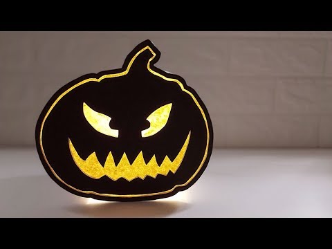 Cách làm quả bí ngô halloween bằng giấy và fomex - halloween pumpkin | Foci