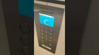 Kone Polaris Destination Despatch - Using Call Station (Earlier Version) - #Kone #Elevator #shorts
