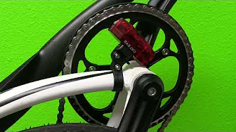 Installing the Rear Taillight on the Elliptical Bicycles