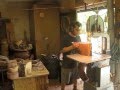 Aaron Hammer- Preparing bowl blanks for turning Aaron Hammer- Preparing bowl blanks for turning