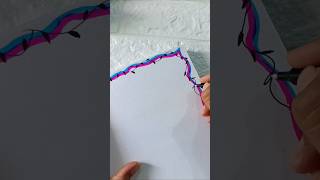 Beautiful Page Border Design idea 💡|| Project Paper design #shorts #trendingshorts #diy #design