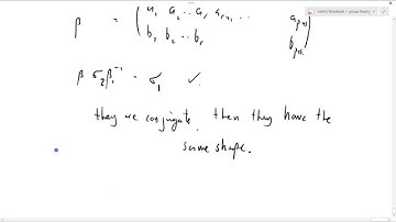 Group Theory 46: Conjugacy classes of Sn