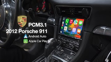 Apple Carplay & Android Auto 2012 Porsche 911 PCM3.1  by 인디웍 indiwork