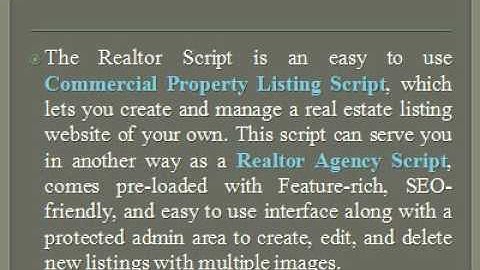 PHP Real estate – Realtor Agency Script