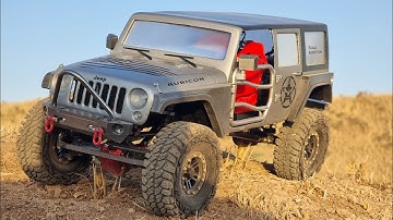 3D printed jeep SCX10 Chassis Off road | Scale Addiction