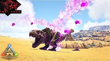 SKELETONIZED TYRANNOSAUR!!/ CHAOS ARI!!/ Modlu ARK Primal Fear #29
